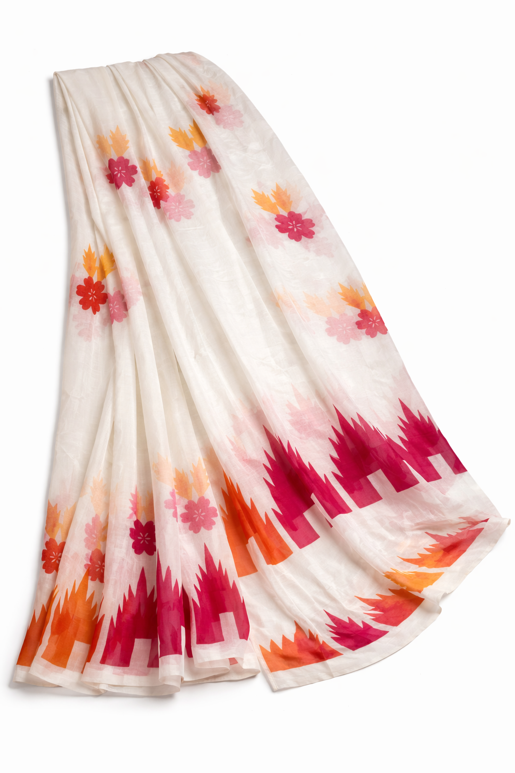 Dhaka print saree sari